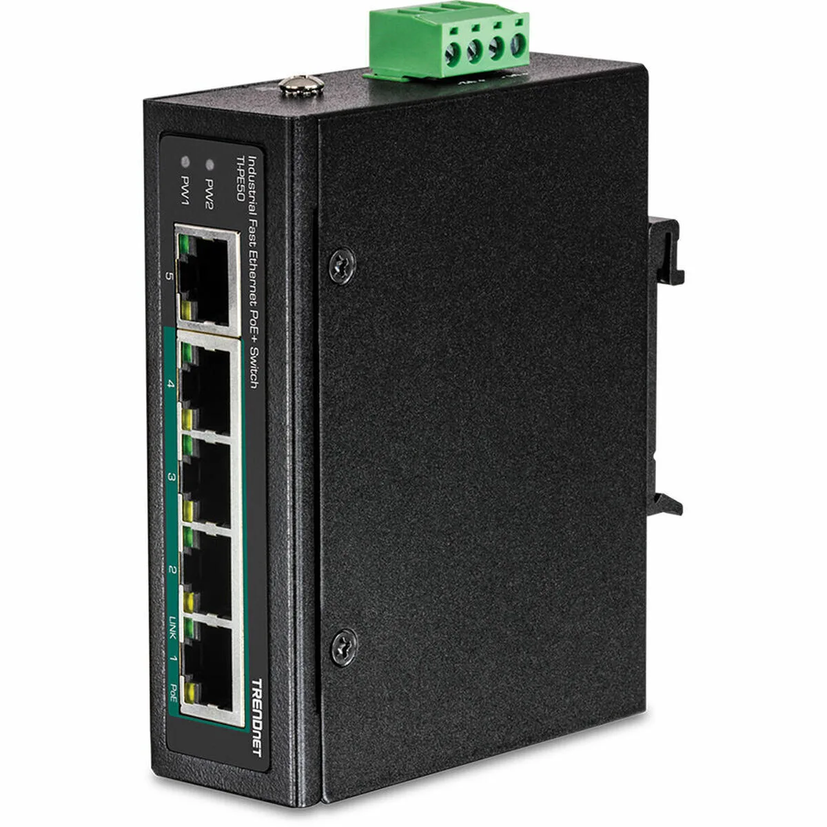 Trendnet TI-PE50 Unmanaged L2 PoE+ Switch με 5 Θύρες Gigabit (1Gbps) Ethernet - Image 1