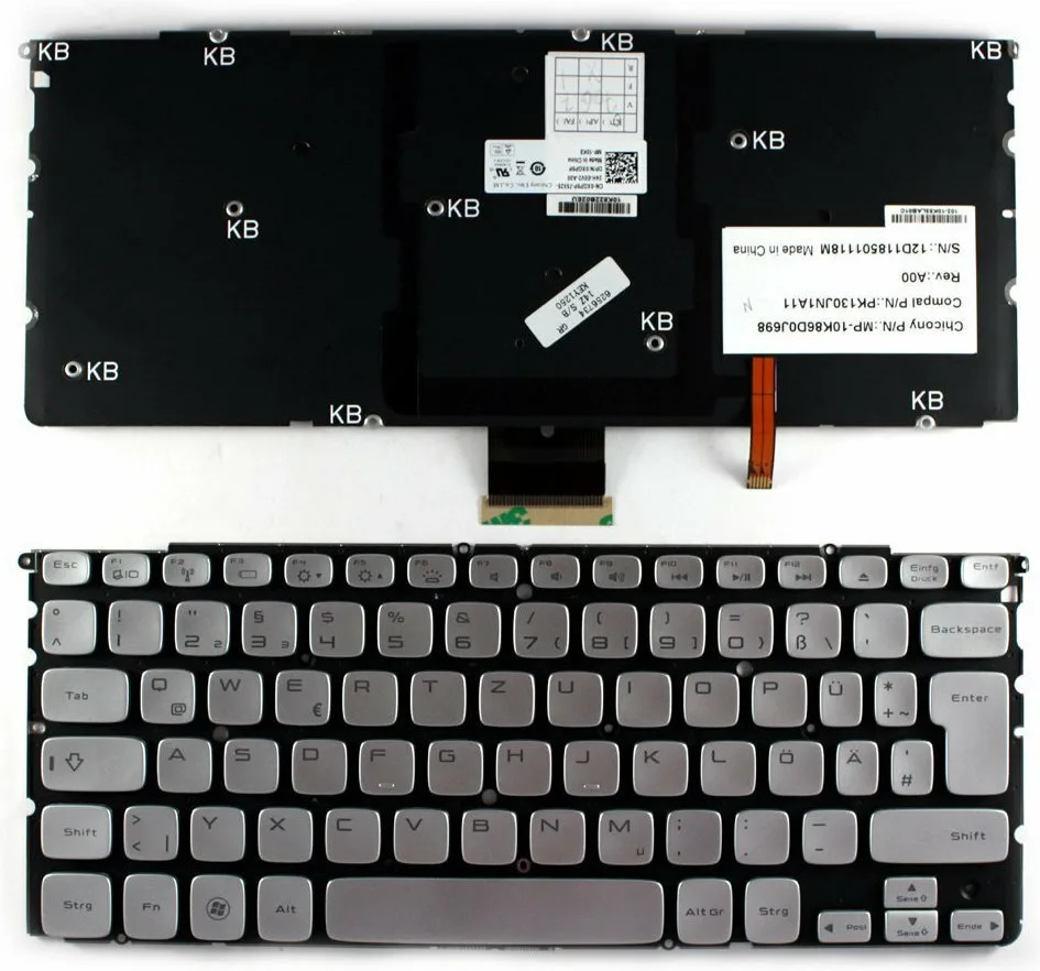 Πληκτρολόγιο Laptop Dell Mp-10k83ckj698 Mp-10k83hbj698 Mp-10k83u4j9201 Mp-10k83usj698 Mp-10k83usj920 Mp-10k8610j698 Mp-10k86f0j698 Mp-10k86gbj9201 Pk130jn1a00 Pk130jn1a01 Pk130jn1a12 Pk130jn1a15 Ss8 Κωδ.40229uk - Image 1