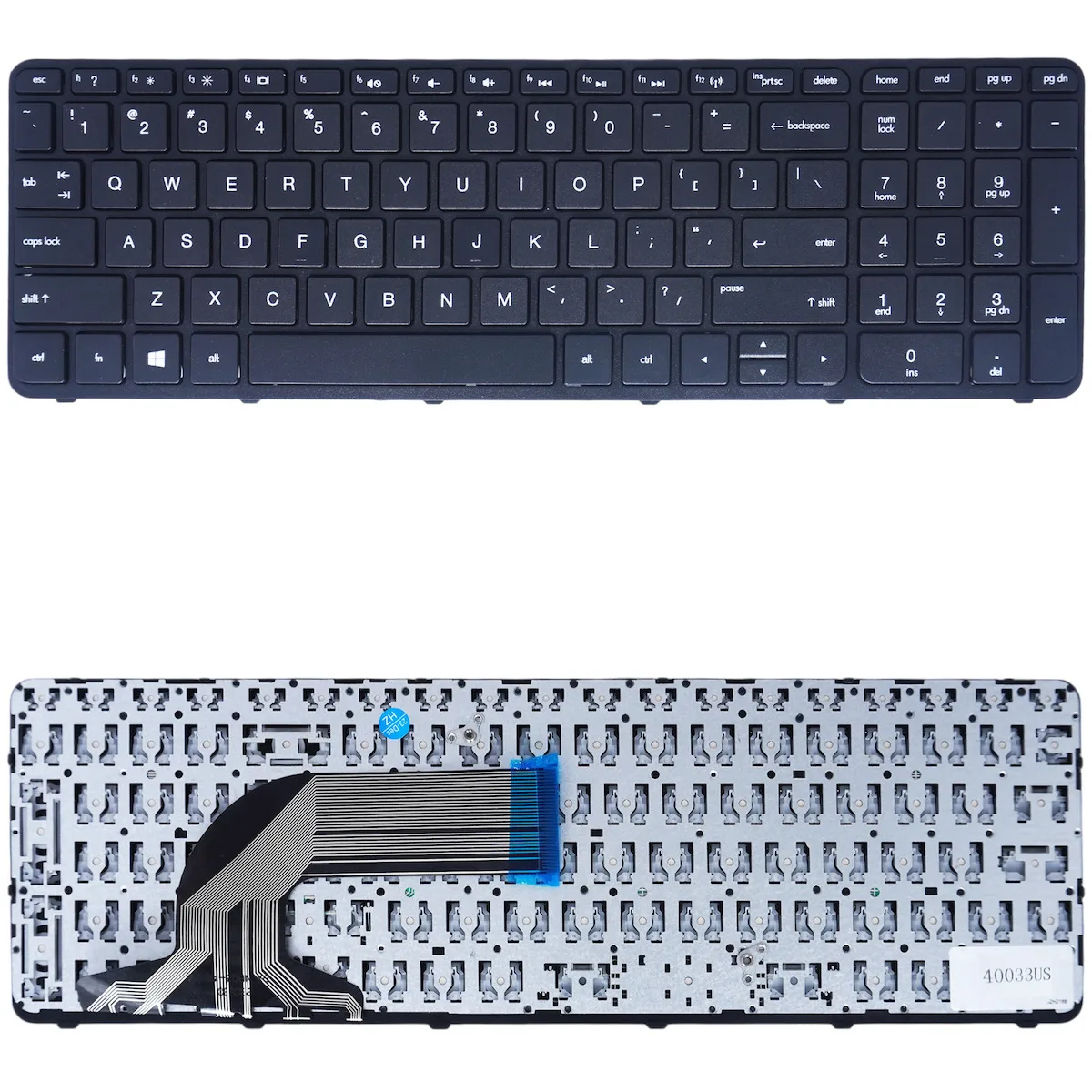 Πληκτρολόγιο Laptop Hp Pavilion V140546as1 Gk 708168-151 719853-151 708168-001749658-001 9z.n9hsc.601 Nsk-cn6sc Pk1314d1a00 Aer65+00310 R65 Sg-59800-x2a Pk1314d1a02 Pk1314d1a01 9z.n9hsc.60l Κωδ.40033us - Image 1