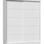 Iga 160 Δίφυλλη Ντουλάπα Συρόμενη Biel c 160x61x200cm