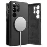 Ringke Back Cover Σιλικόνης Μαύρο (Galaxy S25 Ultra)