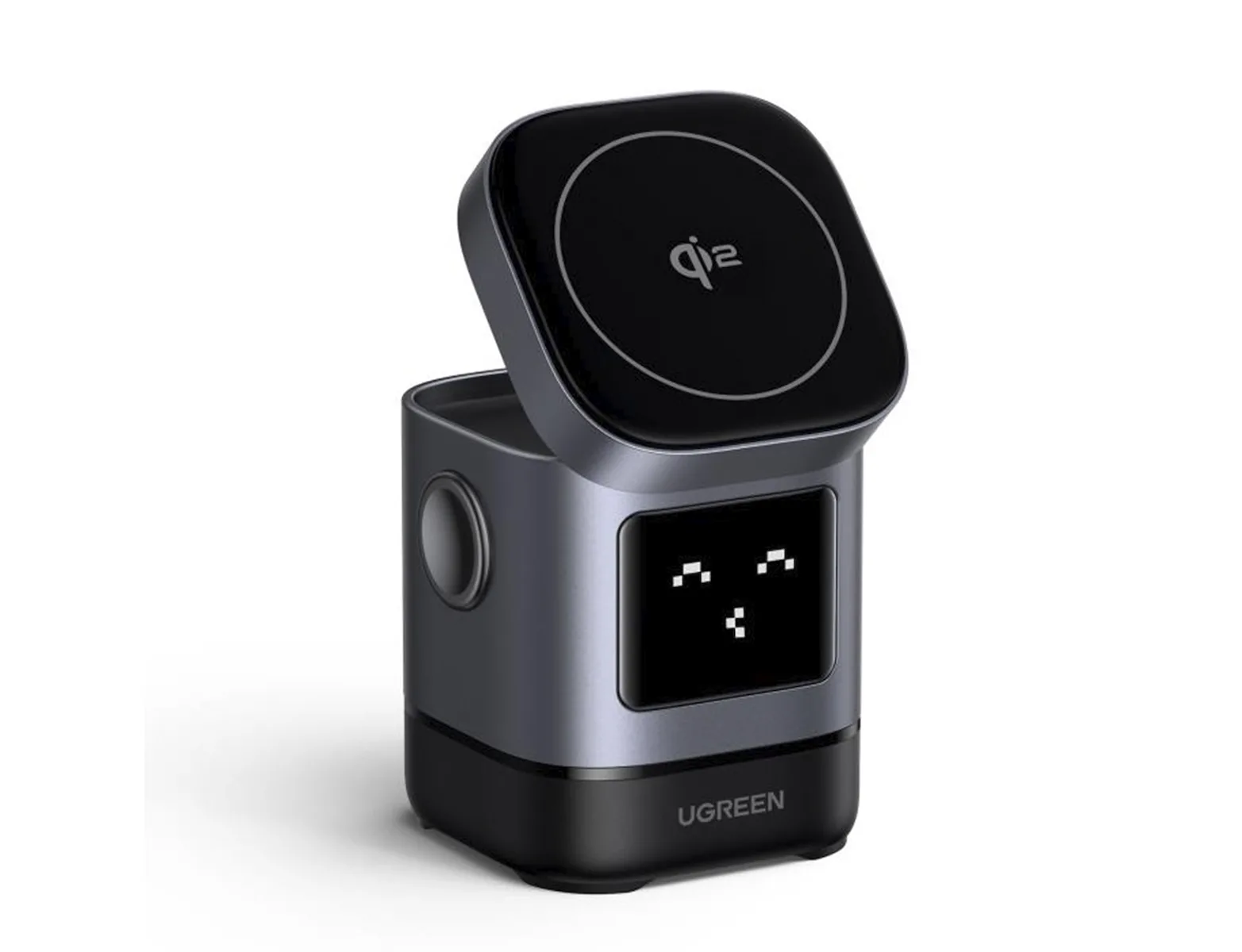 Ugreen Ασύρματος Φορτιστής Qi2 15W Power Delivery Μαύρος (W709) - Image 1