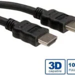 Roline HDMI 1.4 High Speed 1080p 120Hz Cable HDMI male - HDMI male 20m Μαύρο 11.04.5549