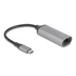 DeLock 81570 Αντάπτορας Δικτύου USB-C με Ενσύρματη Σύνδεση Ethernet