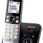 Panasonic KX-TG6821GB Ασύρματο Τηλέφωνο Μαύρο