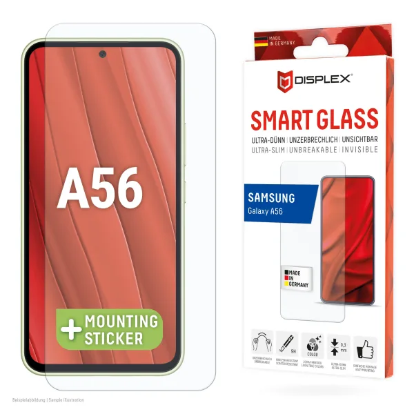 20250212115633_displex_tempered_glass_samsung_a56_02074.jpeg Displex Tempered Glass (SAMSUNG A56) 02074 - Image 1