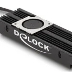 DeLock Heat Sink With Fan For M.2 Ssd 2280 Black Ψύξη Μ.2 SSD Μαύρο 18451