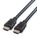 Value HDMI 2.1 Ultra High Speed 48Gbps 4K 120Hz HDR VRR Cable HDMI male - HDMI male 10m Μαύρο 11.99.5905-10