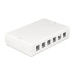DeLock Keystone Surface Mounted Box 12 Port