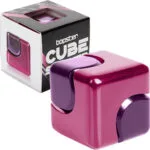 Elliot Fidget Spinner Cube Pink & Purple 3247364