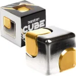 Elliot Fidget Spinner Cube Silver & Gold 3247361
