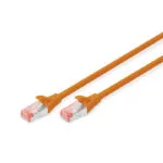 Digitus S/FTP Cat.6a (Gigabit) Καλώδιο Δικτύου Ethernet 1m Πορτοκαλί DK-1644-010/OR