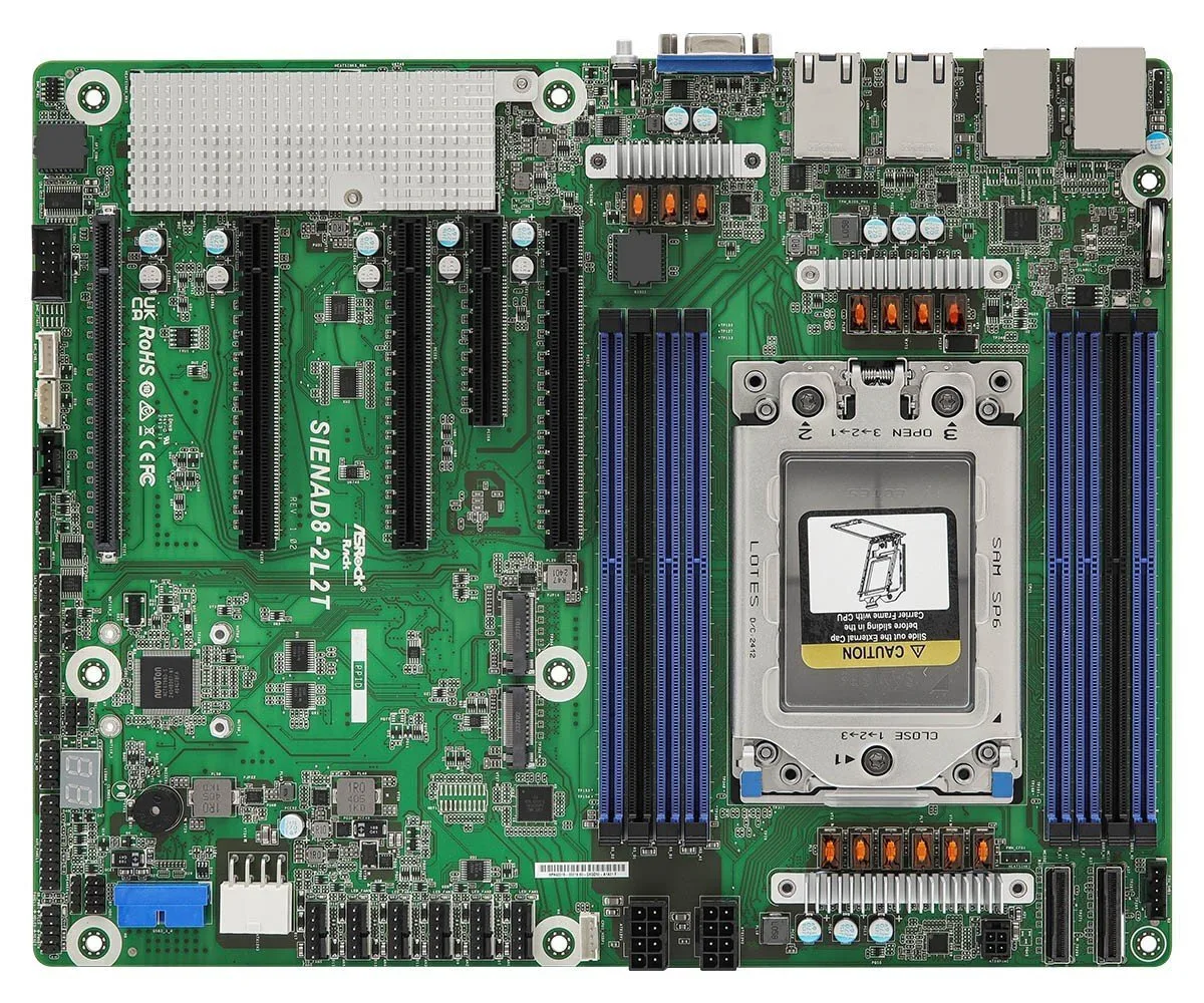 20250221105304_asrock_sienad8_2l2t_motherboard_atx_me_amd_sp6_socket.jpeg ASRock SIENAD8-2L2T Motherboard ATX με AMD SP6 Socket SIENAD8-2L2T - Image 1