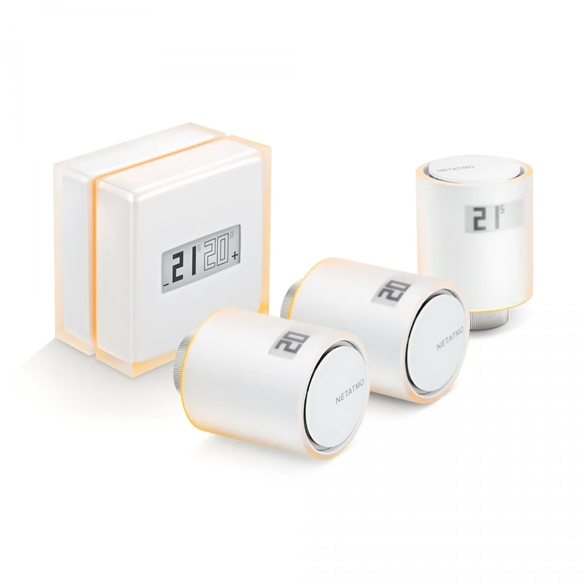 Complete Package Smart Thermostat 3 Netatmo Wi-fi Thermostat Heads - Image 1