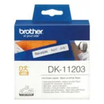 Brother DK-11203 300 Αυτοκόλλητες Ετικέτες σε Ρολό για Εκτυπωτή Ετικετών 87x17mm