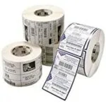 Zebra 880595-025DU Αυτοκόλλητες Ετικέτες σε Ρολό για Εκτυπωτή Ετικετών 38x25mm 12τμχ