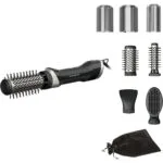 Rowenta Brush Activ Κεραμική Ηλεκτρική Βούρτσα με Αέρα για Ίσιωμα και Μπούκλες 1000W UB9540F0