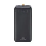 Rivacase VA1083 Power Bank 30000mAh 65W με Θύρα USB-A και Θύρα USB-C Μαύρο
