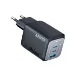 Anker Φορτιστής Χωρίς Καλώδιο GaN με Θύρα USB-A και 2 Θύρες USB-C 67W Μαύρος (Prime)