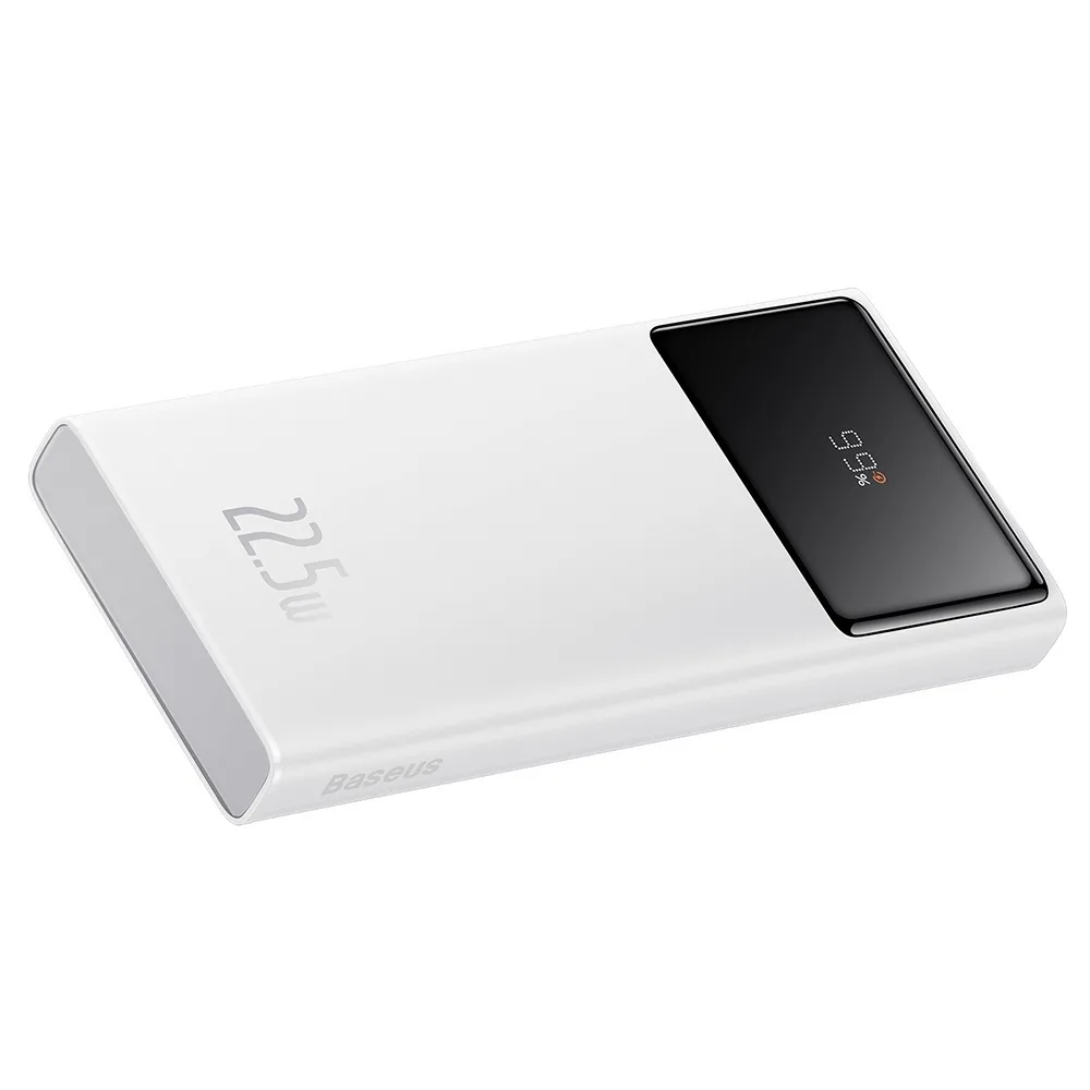 20250225164947_baseus_star_lord_power_bank_10000mah_22_5w_me_2_thyres_usb_a_kai_thyra_usb_c_leyko.jpeg Baseus Star-Lord Power Bank 10000mAh 22.5W με 2 Θύρες USB-A και Θύρα USB-C Λευκό - Image 1