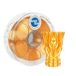 Azurefilm PLA 3D Printer Filament 1.75mm Flame Orange 1kg FPL-SA0003 1τμχ (Spool)