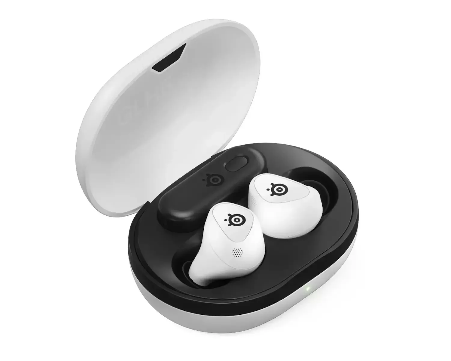 20250226114635_steelseries_arctis_gamebuds_asyrmato_in_ear_gaming_headset_me_syndesi_bluetooth_leyko.jpeg SteelSeries Arctis GameBuds Ασύρματο In Ear Gaming Headset με σύνδεση Bluetooth Λευκό for PS5 - Image 1