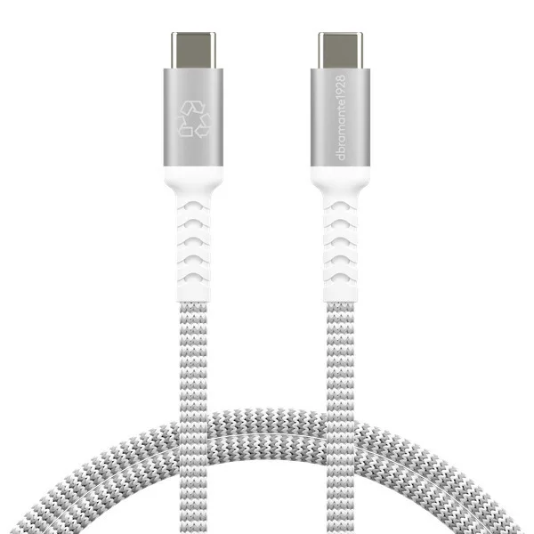 dbramante1928 Braided USB 2.0 Cable USB-C male - USB-C Γκρι 1.2m CB12CCGR7116 - Image 1