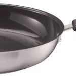Fiskars Τηγάνι από Ατσάλι Με Καπάκι με Κεραμική Επίστρωση 26cm 1072311