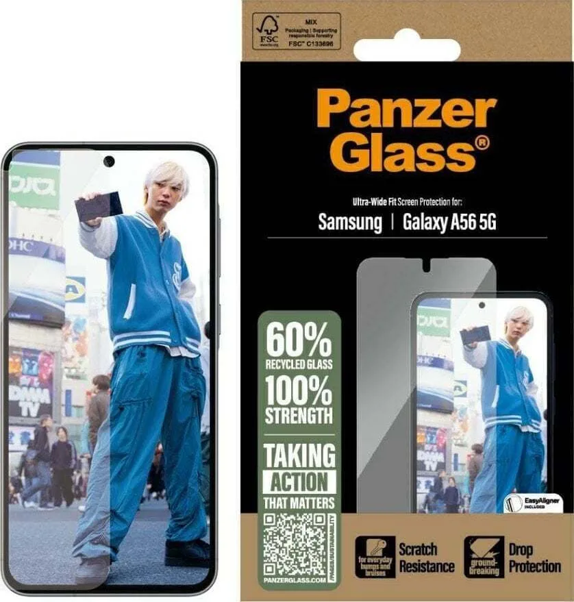 20250310143634_panzerglass_tempered_glass_samsung_galaxy_a56_5g_panzerglass.jpeg PanzerGlass Tempered Glass (Samsung Galaxy A56 5G, PanzerGlass) PGRNUWFG38380 - Image 1