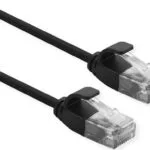 Roline U/UTP Cat.6a (Gigabit) Καλώδιο Δικτύου Ethernet 1.5m Μαύρο 21.15.3954