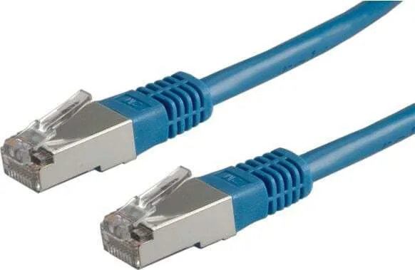 Roline S/FTP Cat.6 (Gigabit) Καλώδιο Δικτύου Ethernet 2m Μπλε 21.15.1344 - Image 1