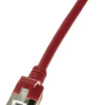 LogiLink U/FTP (STP) Cat.6 (Gigabit) Καλώδιο Δικτύου Ethernet 0.3m Κόκκινο CQ9014S