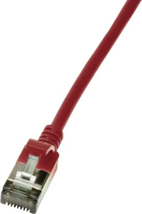 20250311104328_logilink_slimline_u_ftp_stp_cat_6_kalodio_diktyou_ethernet_0_3m_kokkino_cq9014s.jpeg LogiLink U/FTP (STP) Cat.6 (Gigabit) Καλώδιο Δικτύου Ethernet 0.3m Κόκκινο CQ9014S - Image 1