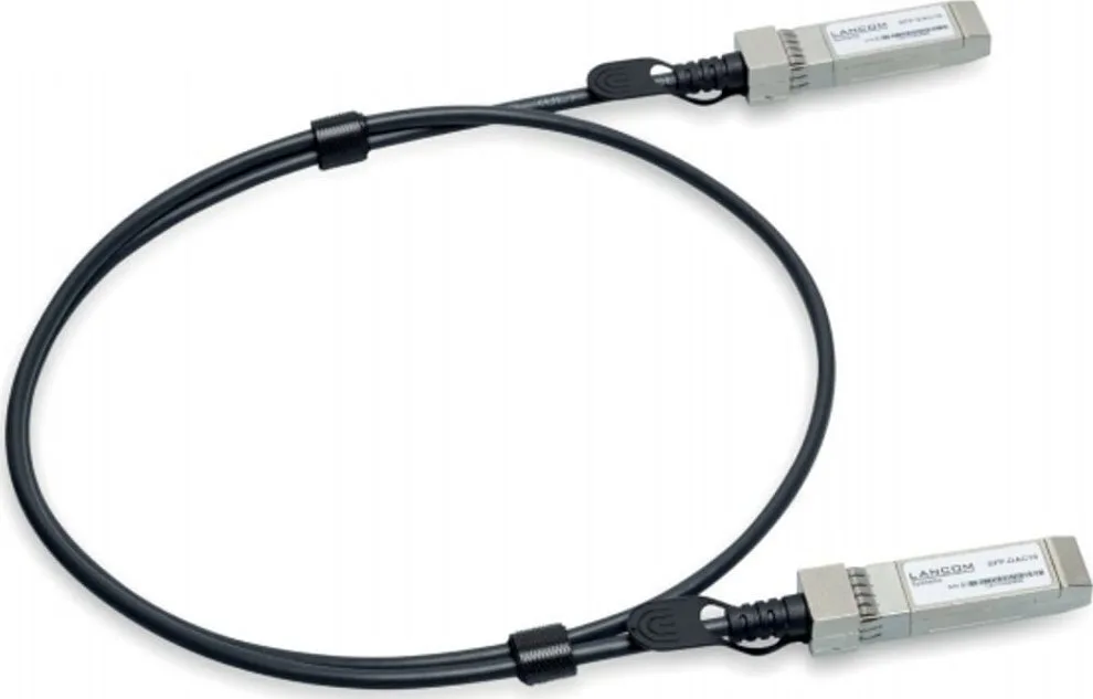 Lancom Καλώδιο Οπτικής Ίνας SFP+ 1m Μαύρο 61495 - Image 1