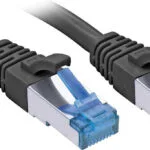 Lindy S/FTP Cat.6 (Gigabit) Καλώδιο Δικτύου Ethernet 2m Μαύρο 47414