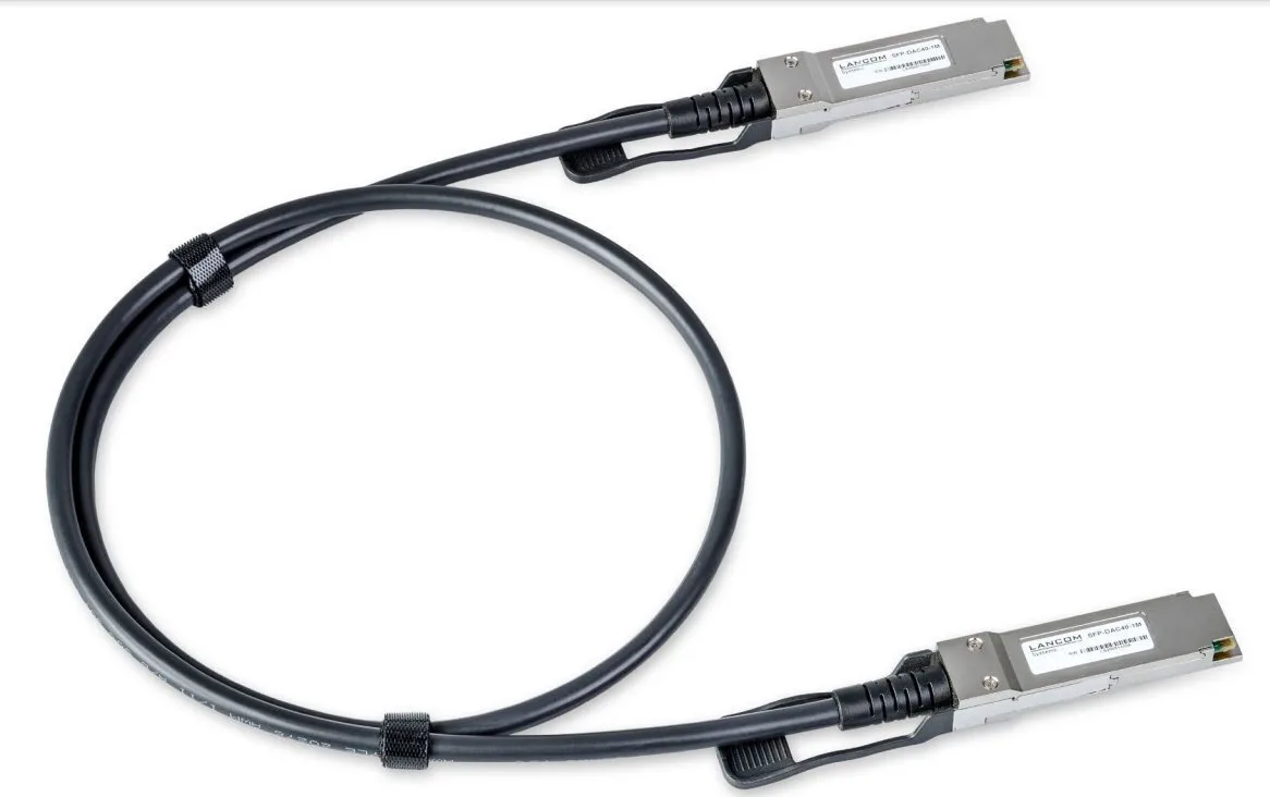 Lancom Καλώδιο Οπτικής Ίνας SFP+ 3m Μαύρο SFP-DAC40-3m - Image 1