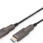 Digitus HDMI 2.0 Premium High Speed 4K 60Hz HDR Cable HDMI male - HDMI male 15m Μαύρο AK-330127-150-S