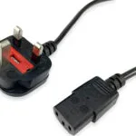 Equip IEC C13 - IEC C13 Cable 2m Μαύρο 112300