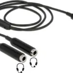 DeLock Μετατροπέας 3.5mm male σε 3.5mm 2x female 1τμχ 65575