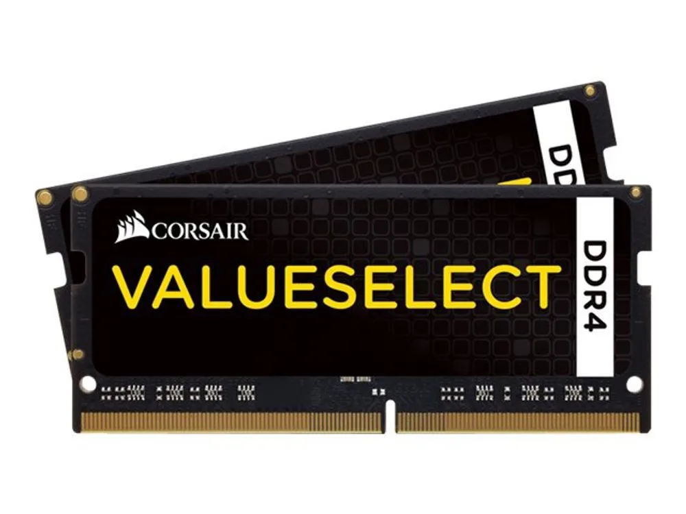 Corsair Value Select DDR4 16GB RAM με 2x8GB Modules και Ταχύτητα 2133 για Laptop CMSO16GX4M2A2133C15 - Image 1