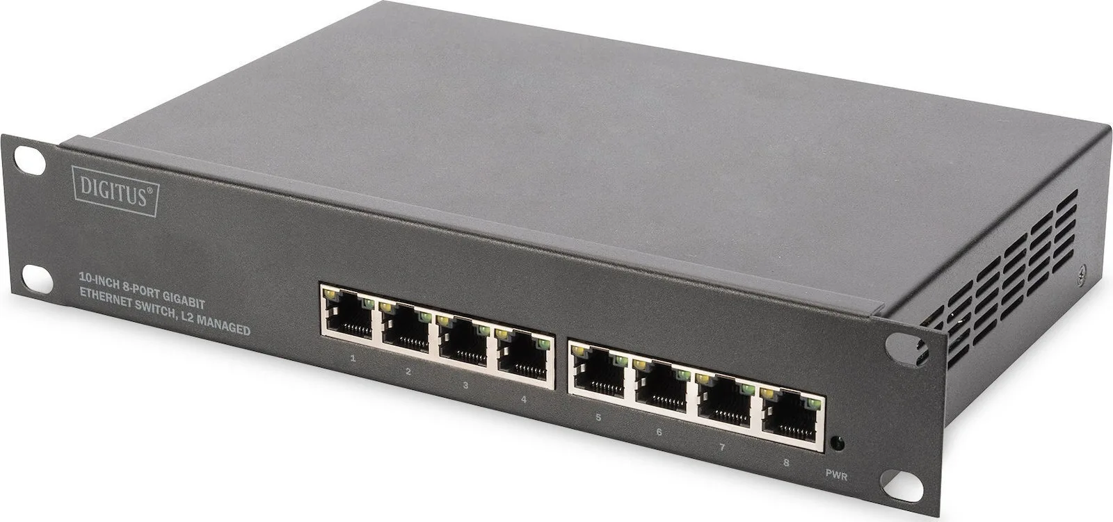 Digitus DN-80117 Managed L2 Switch με 8 Θύρες Ethernet - Image 1