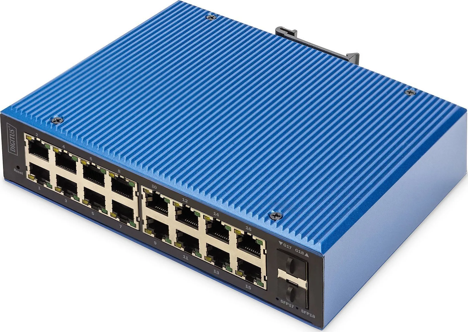 Digitus DN-651158 Managed L2 Switch με 16 Θύρες Gigabit (1Gbps) Ethernet και 2 SFP Θύρες - Image 1