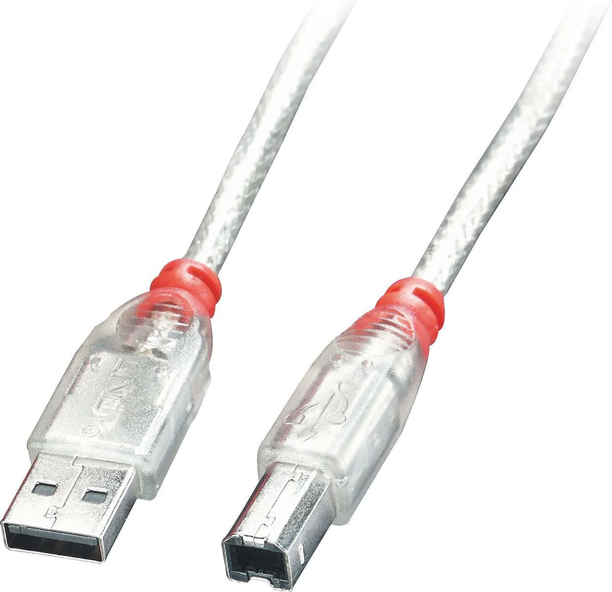 Lindy USB 2.0 Cable USB-A male - USB-B male 0.2m (41750) - Image 1