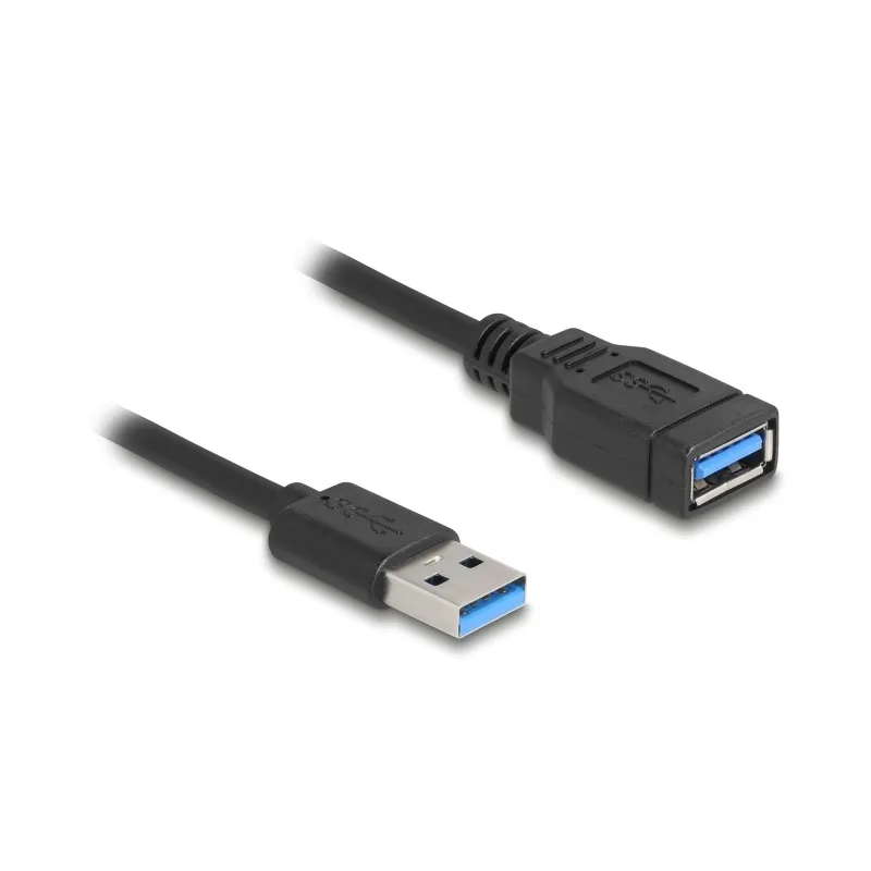 20250311123550_delock_cable_coiled_usb_a_gen_3_2_male_to_female_0_4_0_6_m_black_90367.jpeg Delock Cable Coiled Usb-a Gen 3.2 Male To Female 0.4-0.6 M Black 90367 - Image 1