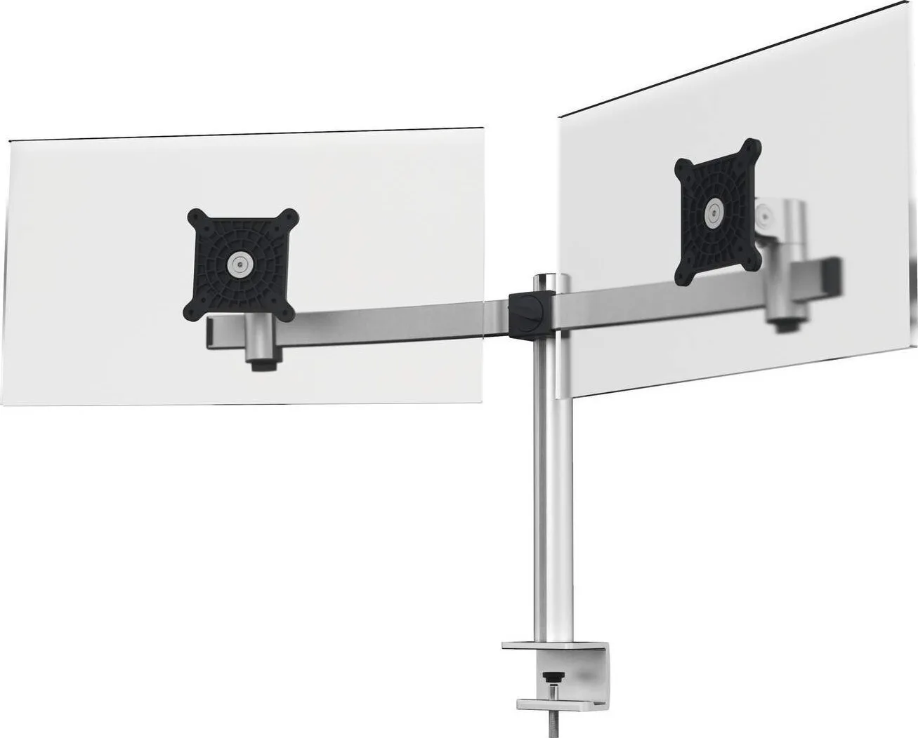 20250311130450_durable_dual_mount_with_arm_vasi_grafeiou_gia_2_othones_eos_27_me_vrachiona_asimi.jpeg Durable Dual Mount with Arm Βάση Γραφείου για 2 Οθόνες έως 27" με Βραχίονα Ασημί - Image 1
