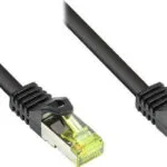 Good Connections S/FTP Cat.7 (10Gbps) Καλώδιο Δικτύου Ethernet 0.25m Μαύρο 8070R-003S