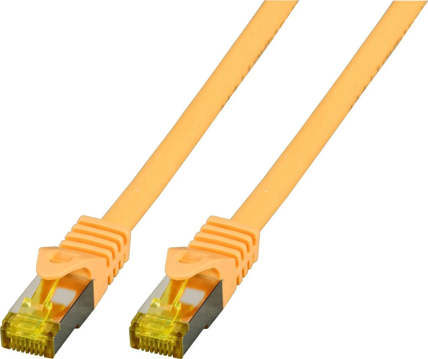EFB S/FTP Cat.6a (Gigabit) Καλώδιο Δικτύου Ethernet 1.5m Κίτρινο MK7001.1,5Y - Image 1