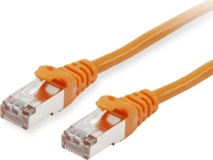 Equip S/FTP Cat.6 (Gigabit) Καλώδιο Δικτύου Ethernet 1.5m Πορτοκαλί 615572 - Image 1