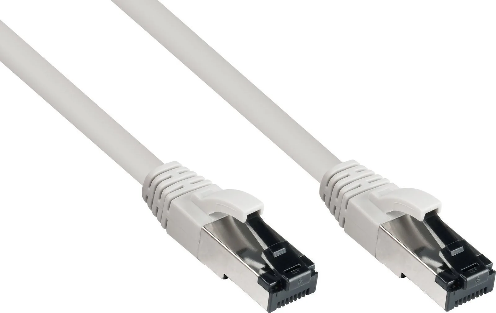 Alcasa SF/UTP Cat.8.1 Καλώδιο Δικτύου Ethernet 1.5m Γκρι - Image 1