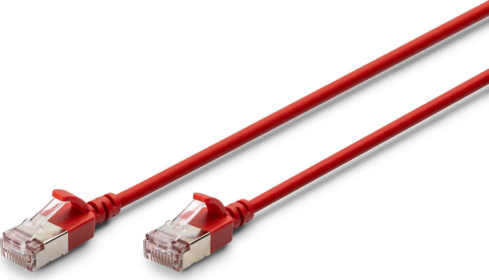 Digitus F/FTP Cat.6a (Gigabit) Καλώδιο Δικτύου Ethernet 2m Κόκκινο - Image 1